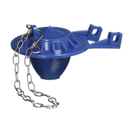 Thrifco Plumbing Universal Coast Type Toilet Repair Flapper, Blue 9400140